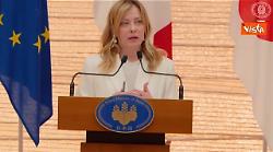 Meloni: Da Italia e Giappone impegno comune per la pace a Kiev e in Medio Oriente