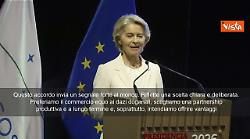 Mercosur, von der Leyen in Paraguay: Un segnale al mondo, abbiamo scelto la cooperazione