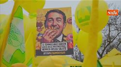 "Von der Leyen go home", la manifestazione di Coldiretti a Strasburgo contro il Mercosur