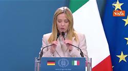 Meloni a Merz: Rafforziamo la cooperazione, oggi Italia e Germania pi&ugrave; vicine che mai