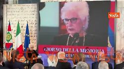 Giorno Memoria, Liliana Segre: Ue sia all'altezza delle sfide. Non solo mercato, ma comunit&agrave;