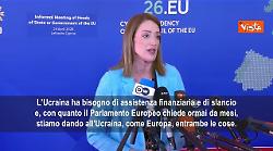 Metsola al vertice Ue a Cipro: Un'Europa, un mercato per ridurre la frammentazione