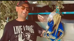 Il maialino Spirit in partenza per Siena