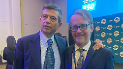 Marco Casucci con Lupi