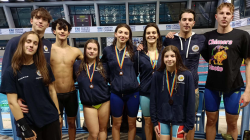 La Chimera Nuoto brilla a Livorno e fa incetta di medaglie. Spettacolare tris di Sofia Napoli