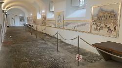 Il corridoio della Madonna del Conforto