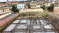 Il cantiere di via Filzi