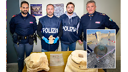 Tentato furto della statua di Andrea Roggi a Matera, la polizia ha scoperto il presunto autore