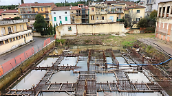 Il cantiere di via Filzi