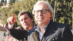 Mario Agnelli e Vittorio Sgarbi