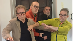 Gli Avanzi di Balera scherzano con Alessandro Artini