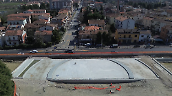 Lavori in via Fiorentina: ecco la road map. Apertura di via Golgi a fine aprile, entro l'estate il ribaltamento del cantiere