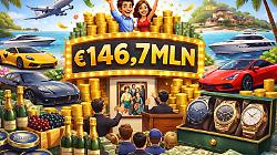 Cosa comprare con 146,7 milioni? Dalle Ferrari, alle ville, passando per isole e Rolex. Una vita da sogno (o quasi)