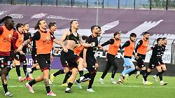 L'Arezzo sotto la Curva