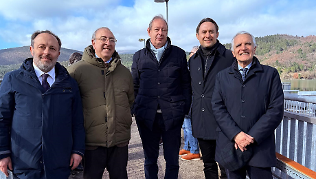 La visita a Montedoglio