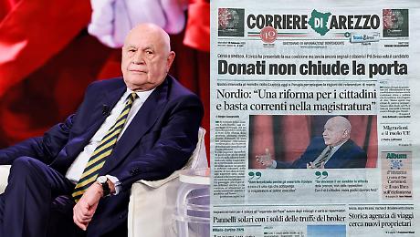 Nordio al Corriere di Arezzo: "Anm terrorizzata perch&eacute; la riforma toglie il potere. Se vince il no vincono le procure non le opposizioni"