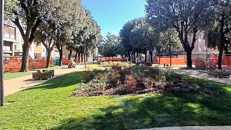 Torna il verde nei giardini Porcinai e la riapertura si avvicina