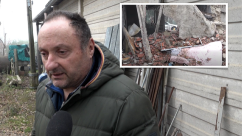 Il sopravvissuto al crollo: "Ero a letto, sono stato scaraventato. Una cosa mostruosa". L'appello per un alloggio. Comune disponibile