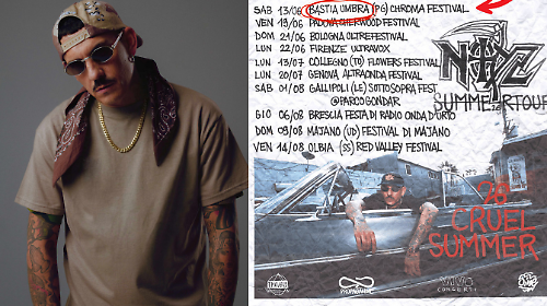 Noyz Narcos super ospite al Chroma Festival: "Il Re di Roma torna in Umbria". Data e biglietti