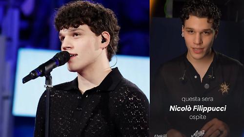 Nicol&ograve; Filippucci torna ad Amici: il cantante di Corciano ospite nella puntata di sabato 18 aprile