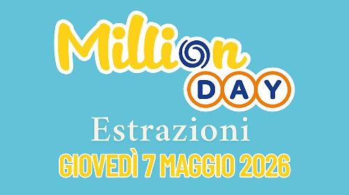 Million Day e Million Day Extra, le estrazioni di oggi gioved&igrave; 7 maggio: i numeri vincenti