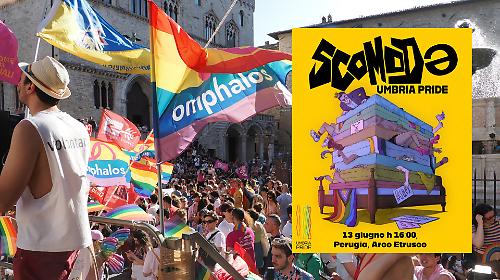 Umbria Pride in piazza il 13 giugno: "Scomodǝ" il claim dell'edizione 2026