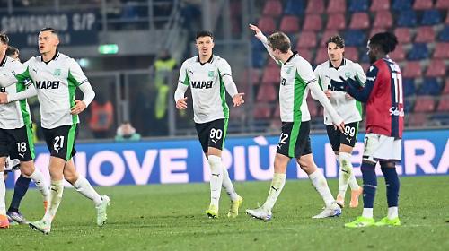 Finisce 1-1 il derby emiliano fra Bologna e Sassuolo