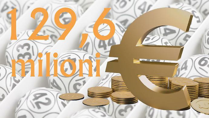 I numeri del Superenalotto. Jackpot da favola: quasi 130 milioni