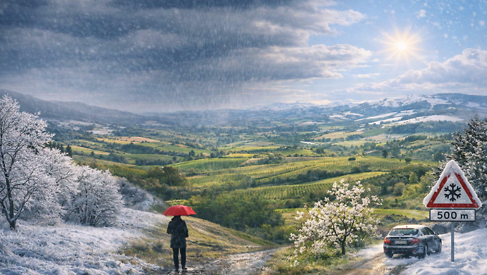 Clima pazzo, a primavera ancora con il cappotto. Primi tre mesi dell'anno come non accadeva da tempo