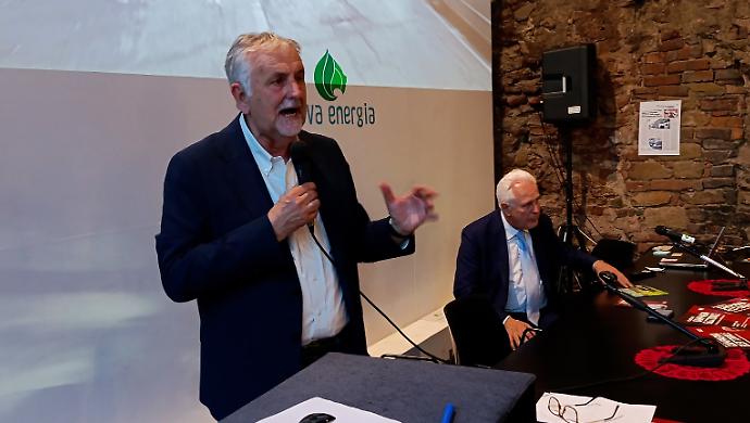 Vincenzo Ceccarelli con Eugenio Giani