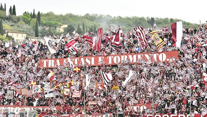 I tifosi dell'Arezzo