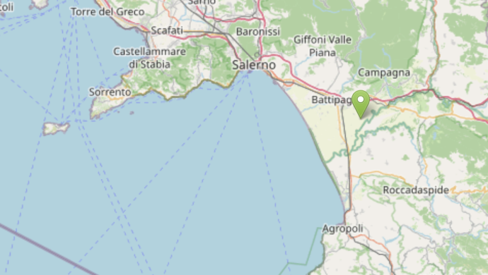 Scossa di terremoto di magnitudo 3.6. Epicentro ad Eboli. Non ci sono danni