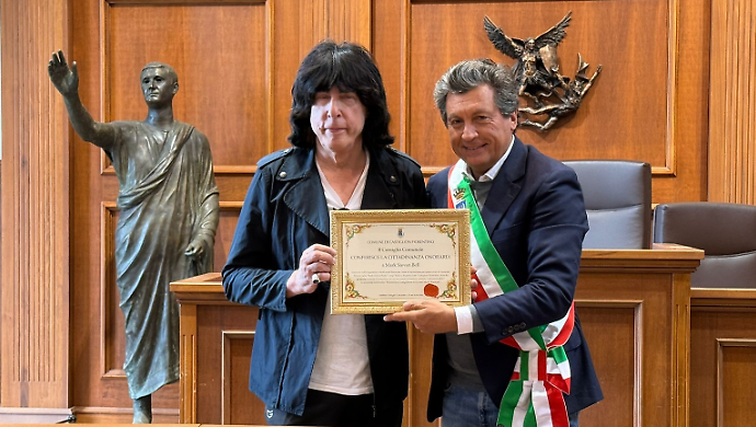 Marky Ramone e Mario Agnelli