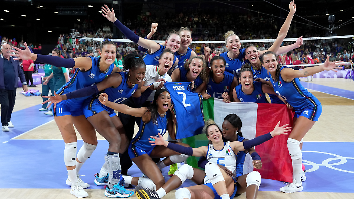 Italia oro volley donne