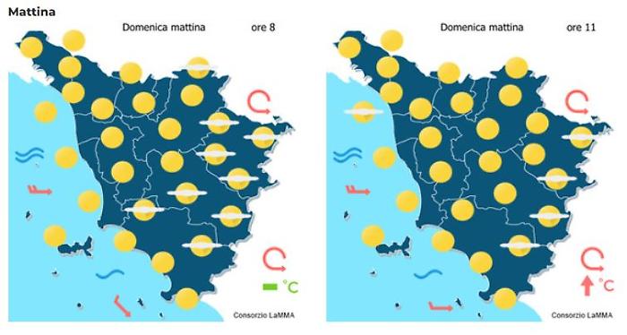 Meteo Toscana, nel weekend torna il sole, ma temperature notturne ancora in calo. Le previsioni
