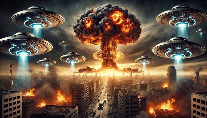 guerra mondiale nucleare ufo extraterrestri
