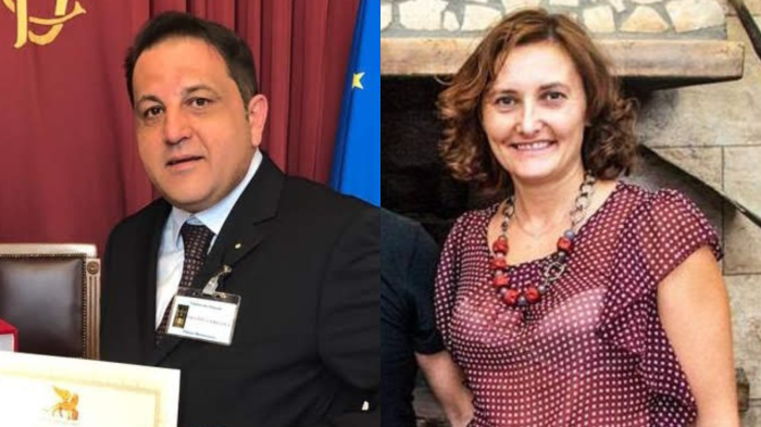 Paolo Laurita e Sara Rapini