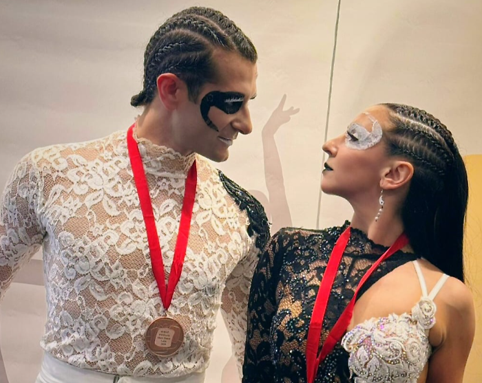 Nicola Leprai e Martina Restuccia