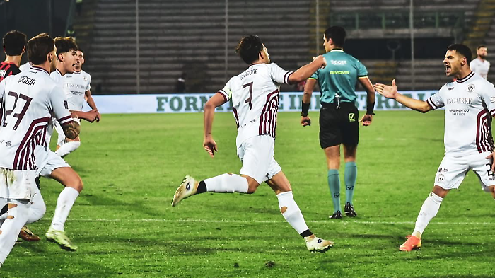 L'esultanza dopo il gol