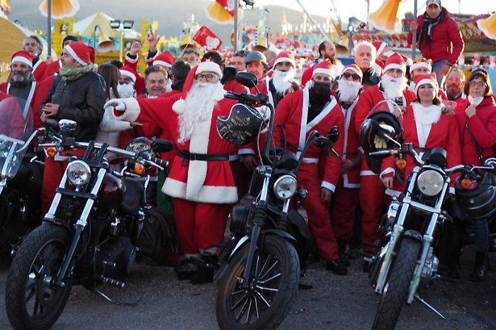 Babbo Natale in Harley