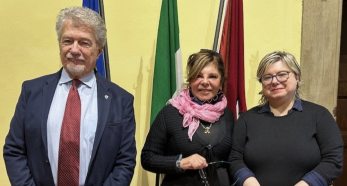 Alessandro Ghinelli, Sandra Rogialli e Lucia Tanti