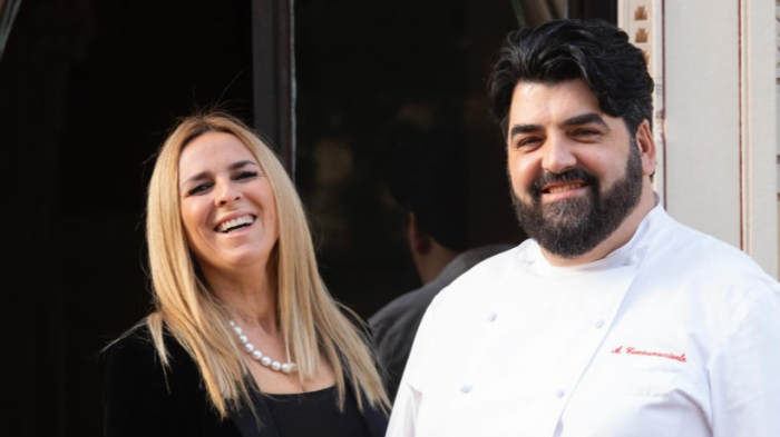 Cinzia Primatesta, chi &egrave; la moglie dello chef stellato Antonino Cannavacciuolo, giudice di MasterChef in onda stasera in tv su Sky Uno