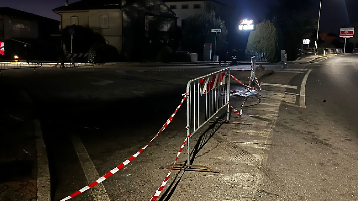 Strada chiusa per Natale dopo incidente, ecco cosa è successo