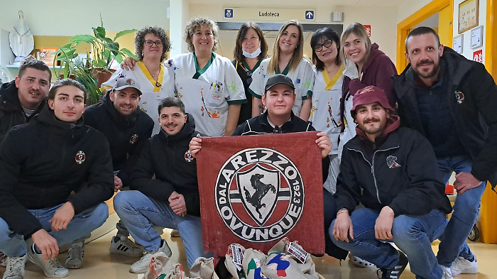 I tifosi dell'Arezzo