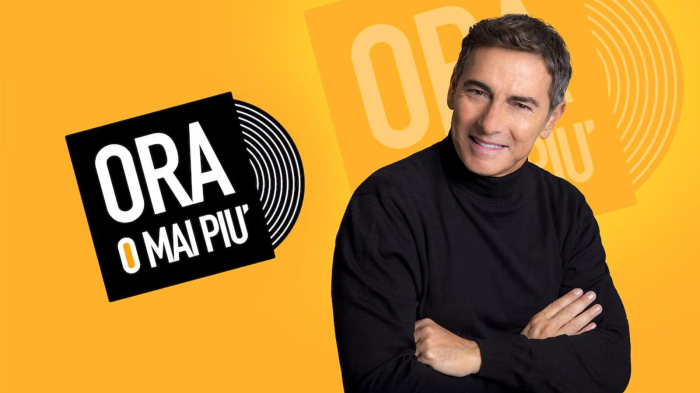 Ora o mai pi&ugrave; stasera in tv sabato 25 gennaio su Rai 1: cantanti in gara, ospiti e anticipazioni dello show con Marco Liorni