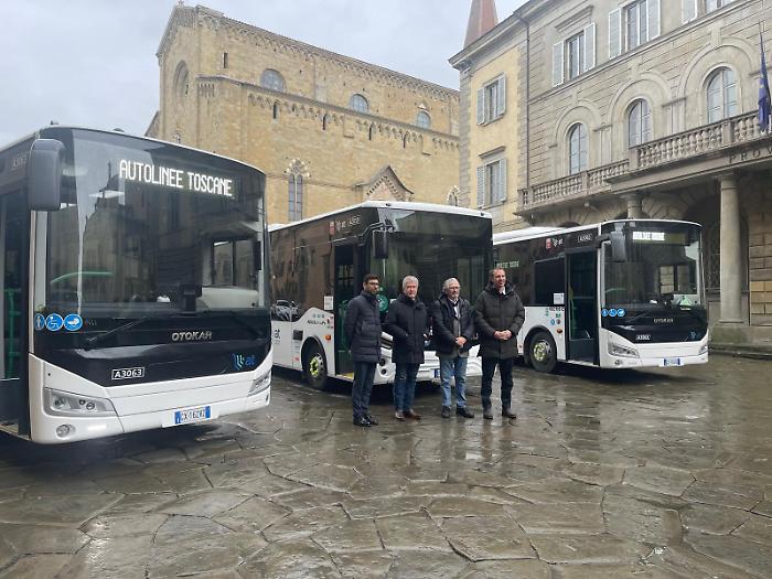 Autobus ad Arezzo