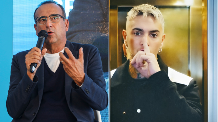 Emis Killa lascia il Festival di Sanremo. Caterina Balivo su Rai 1 annuncia la decisione della Rai: "La gara si svolger&agrave; con la presenza di 29 artisti"