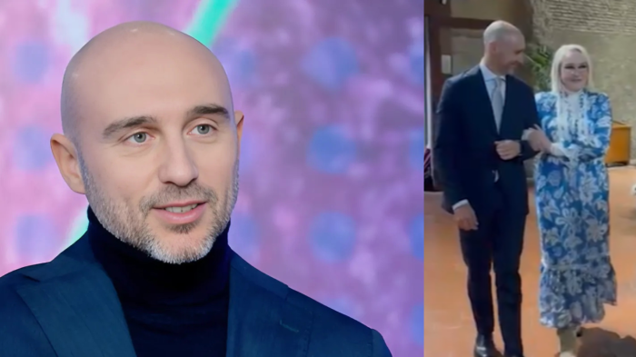 Andrea Rizzoli a Verissimo, chi &egrave; e il gesto commovente della madre Eleonora Giorgi al matrimonio con la seconda moglie