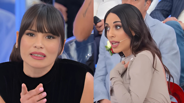 Uomini e Donne oggi in tv mercoled&igrave; 5 febbraio su Canale 5: caos in studio tra Claudia e Morena: "Non hai il coraggio di dirmi le cose in faccia"