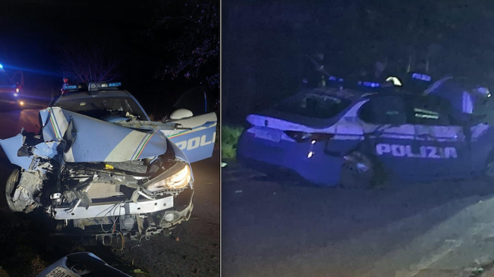 Auto della Polizia fuori strada per schivare animale, i due agenti stanno meglio. Ecco dove andavano e cosa è successo